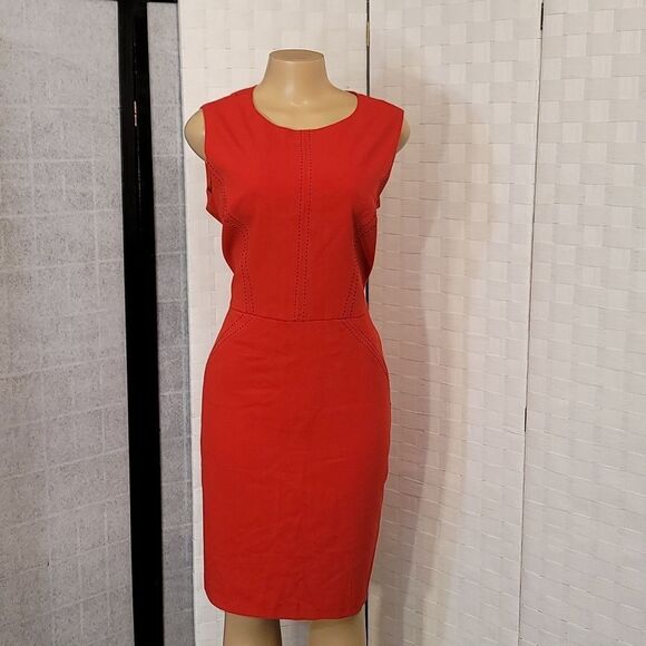 BRAND NEW PERCEPTIONS NEW YORK SLEEVELESS INVISIBLE BACK ZIPPER CLOSURE DRESS - Picture 2 of 15